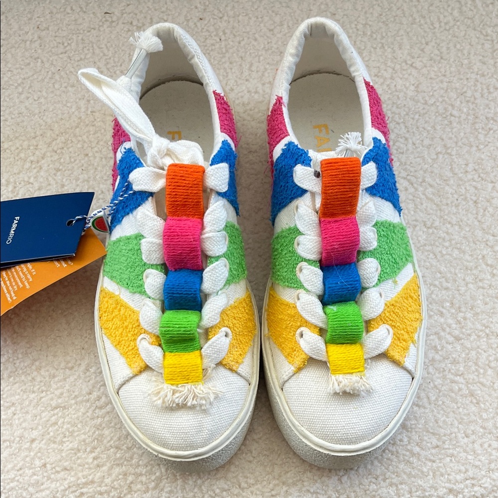 NWT Farm Rio Sneakers 6.5 women’s